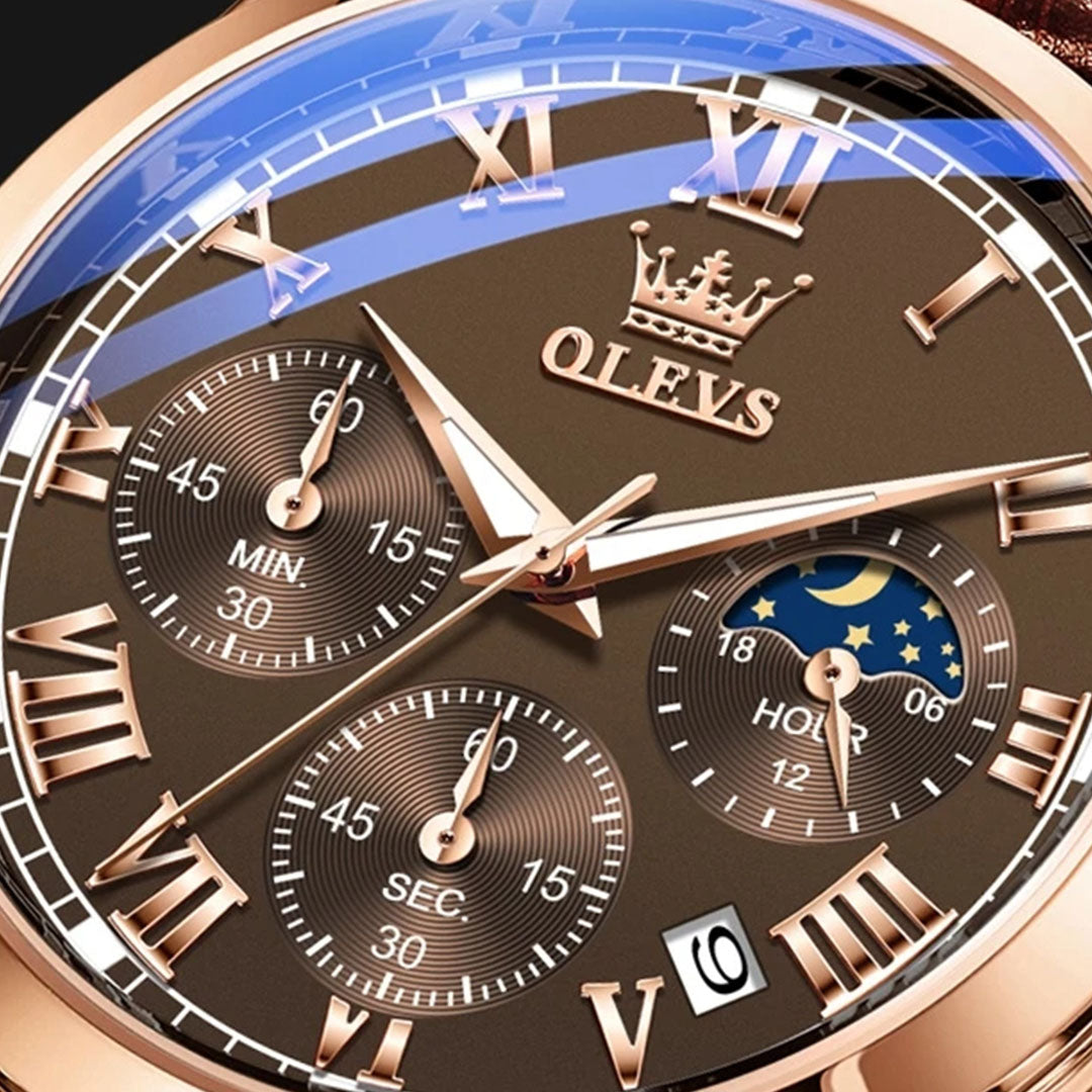 Relógio Veshion Olevs Elite Classic 40mm