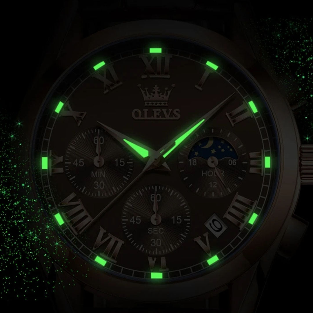 Relógio Veshion Olevs Elite Classic 40mm